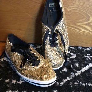 Kate Spade Glitter Keds
